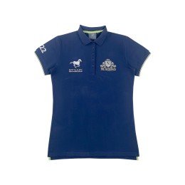 Personally designed women's short-sleeved Polo shirt Custom five-button chest polo shirt Equestrian exchange meeting Embroidered LOGO Royal blue 94% Cotton 6% pull frame JQ6668 P1536 Personally designed women's short-sleeved Polo shirt Custom five-button chest polo shirt Equestrian exchange meeting Embroidered LOGO Royal blue 94% Cotton 6% pull frame JQ6668 P1536